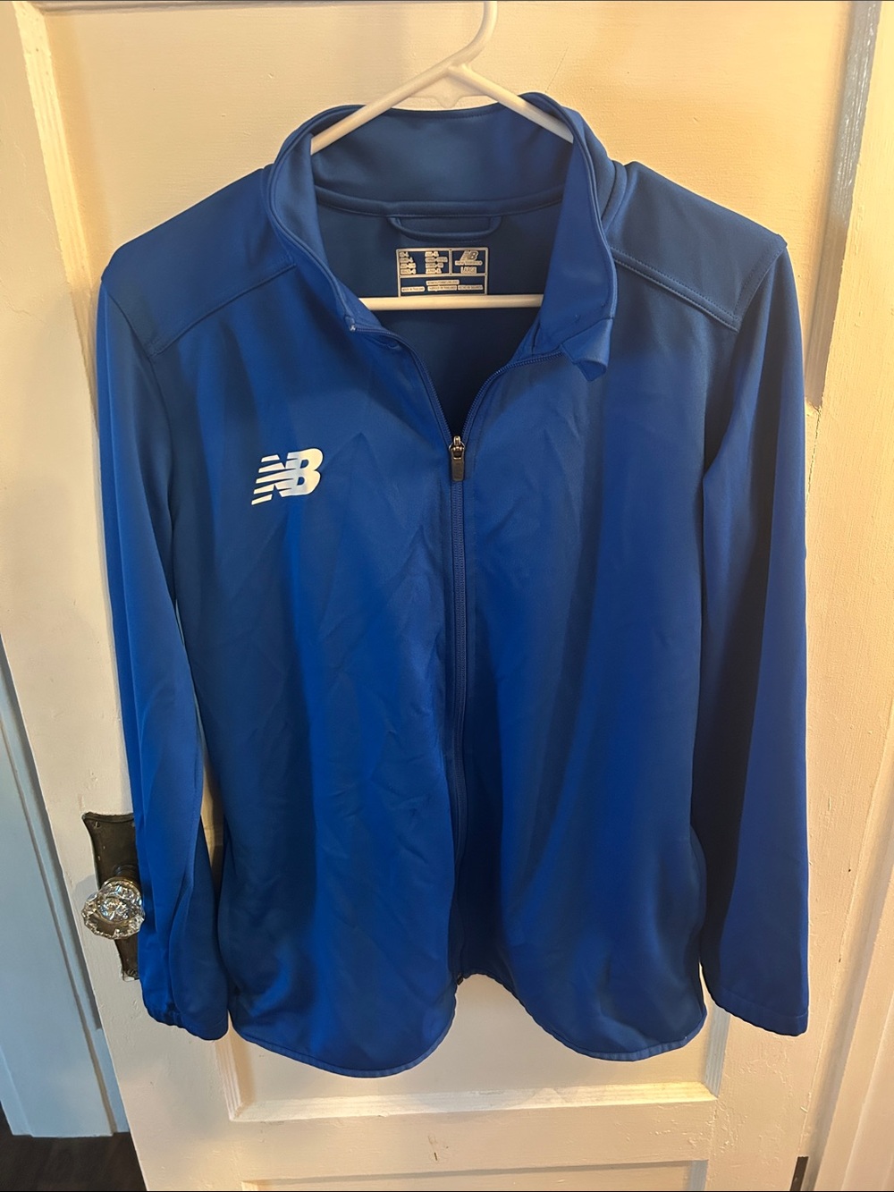 New Balance Blue Full-Zip Athletic Jacket